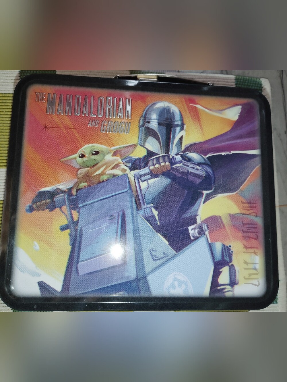 New 🆕 Mandalorian & Grogu Lunch Tin Bath & Body Works Collab Star Wars